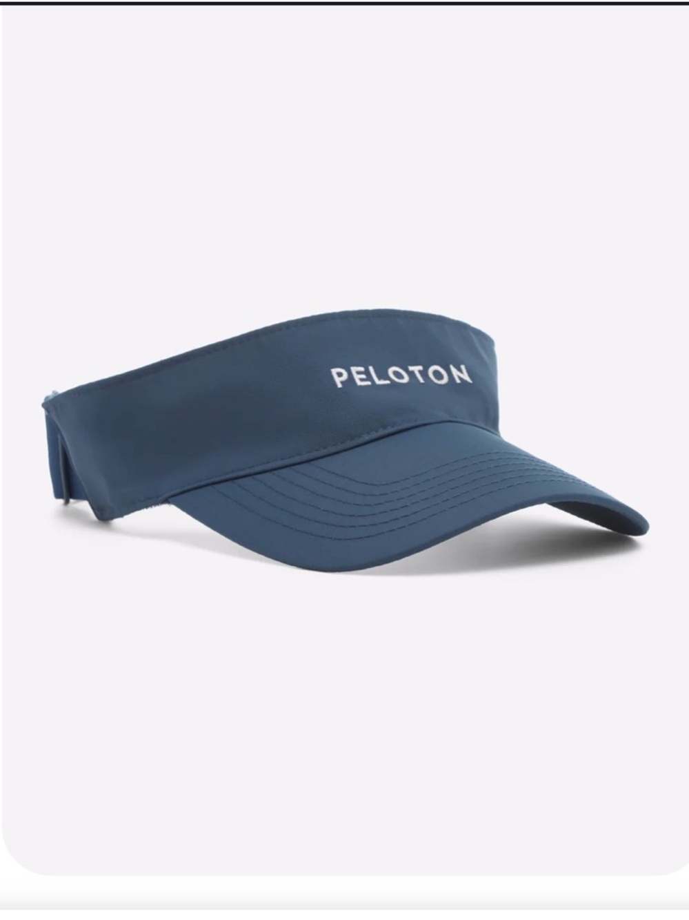Peloton Navy Blue Athletic Visor